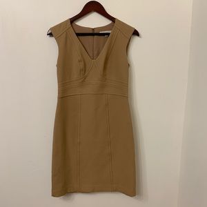 Ann Taylor Camel-Colored Dress, Size 2